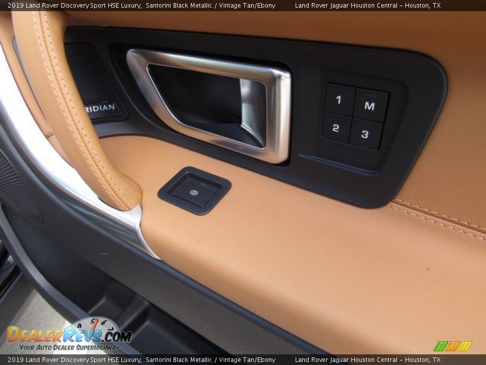 2019 Land Rover Discovery Sport HSE Luxury Santorini Black Metallic / Vintage Tan/Ebony Photo #21
