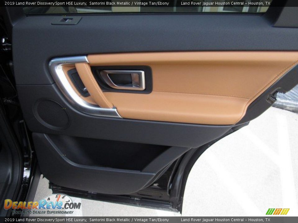 2019 Land Rover Discovery Sport HSE Luxury Santorini Black Metallic / Vintage Tan/Ebony Photo #22