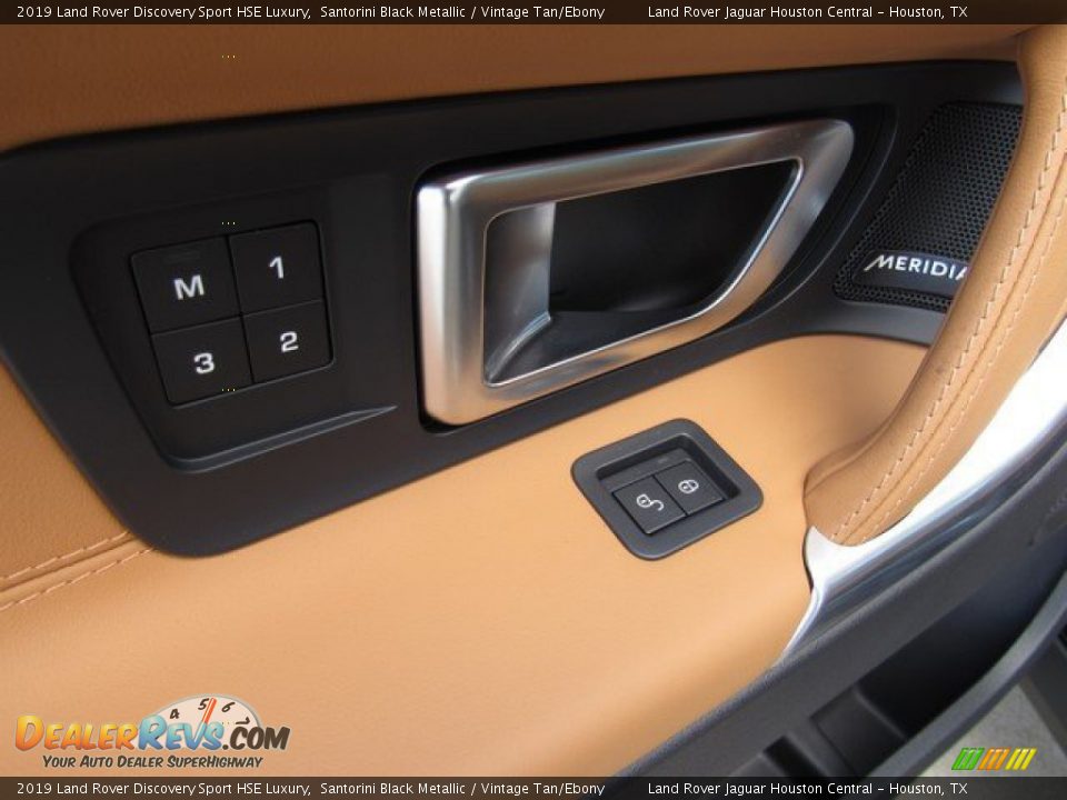 2019 Land Rover Discovery Sport HSE Luxury Santorini Black Metallic / Vintage Tan/Ebony Photo #25