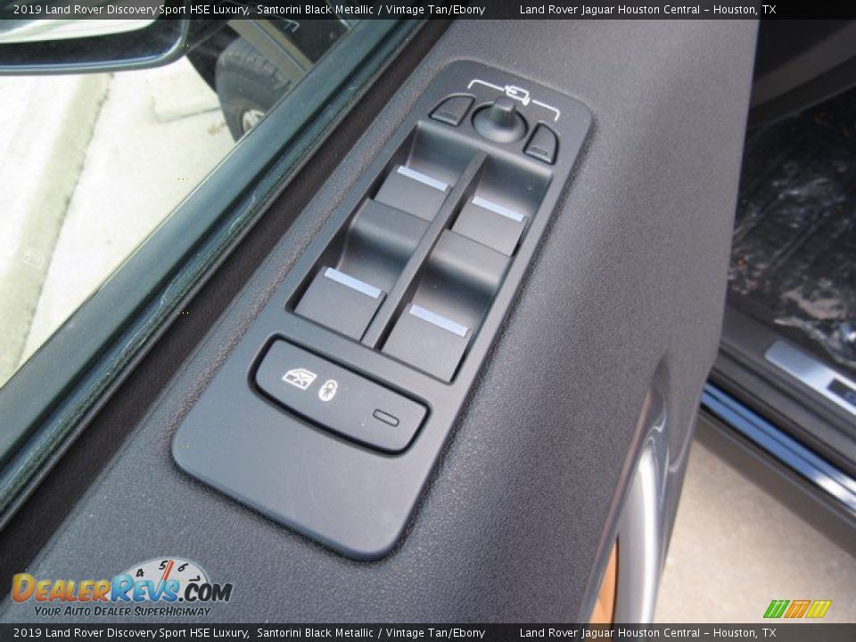 2019 Land Rover Discovery Sport HSE Luxury Santorini Black Metallic / Vintage Tan/Ebony Photo #26