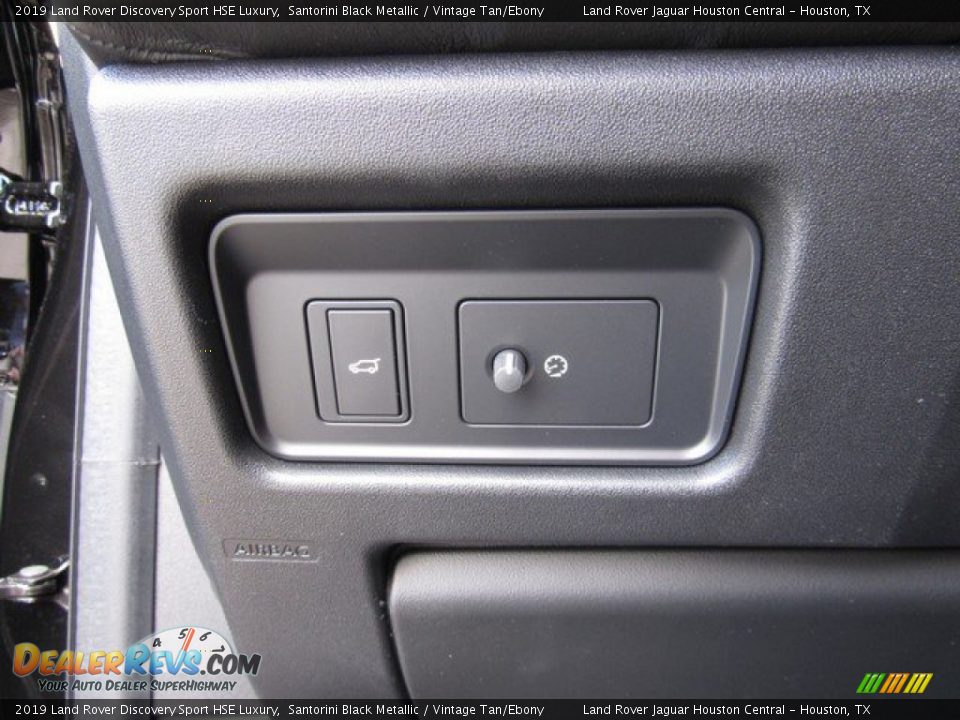 2019 Land Rover Discovery Sport HSE Luxury Santorini Black Metallic / Vintage Tan/Ebony Photo #28