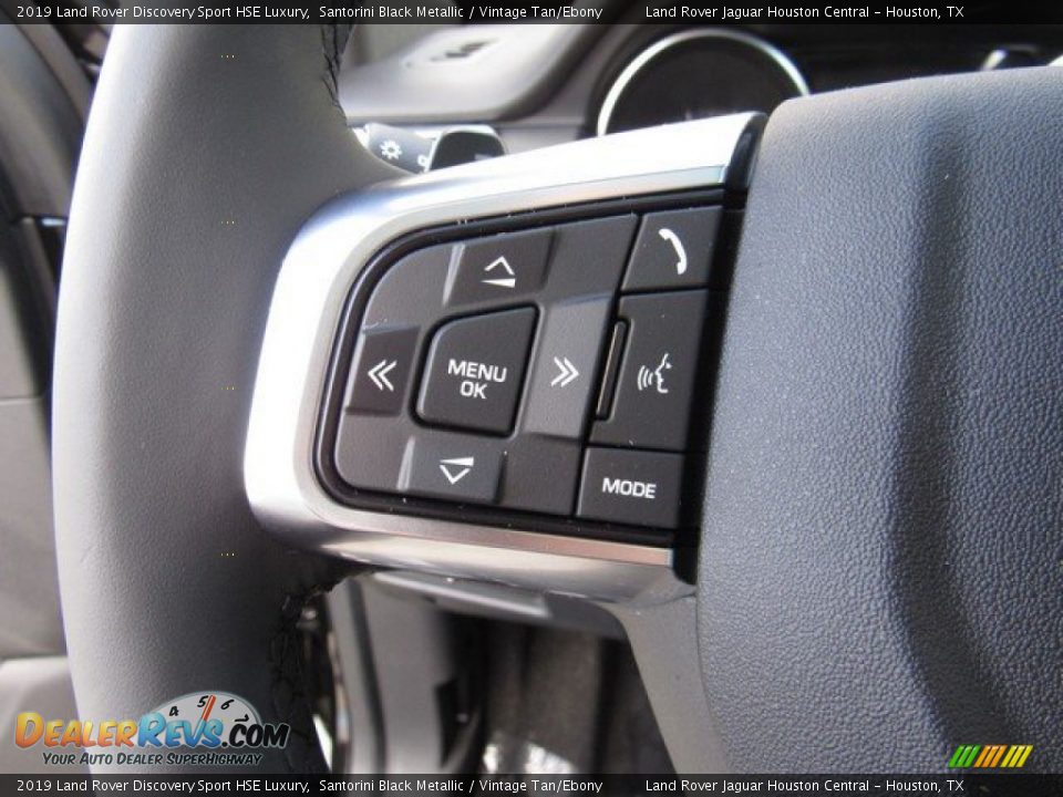 2019 Land Rover Discovery Sport HSE Luxury Santorini Black Metallic / Vintage Tan/Ebony Photo #29