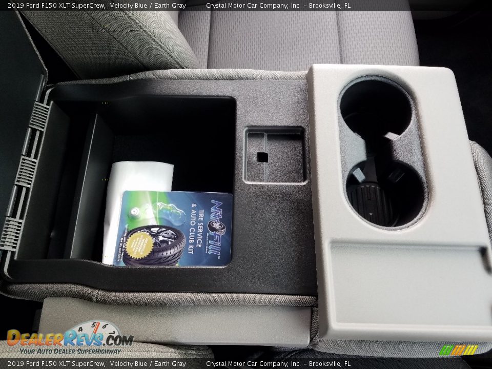 2019 Ford F150 XLT SuperCrew Velocity Blue / Earth Gray Photo #18