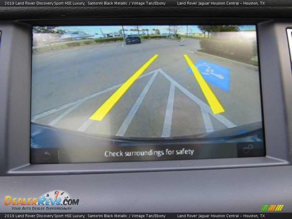 2019 Land Rover Discovery Sport HSE Luxury Santorini Black Metallic / Vintage Tan/Ebony Photo #34