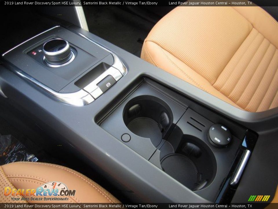 2019 Land Rover Discovery Sport HSE Luxury Santorini Black Metallic / Vintage Tan/Ebony Photo #35