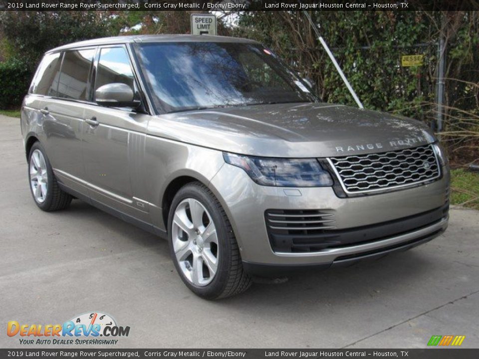 2019 Land Rover Range Rover Supercharged Corris Gray Metallic / Ebony/Ebony Photo #2