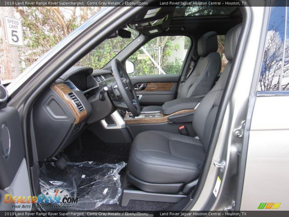 2019 Land Rover Range Rover Supercharged Corris Gray Metallic / Ebony/Ebony Photo #3
