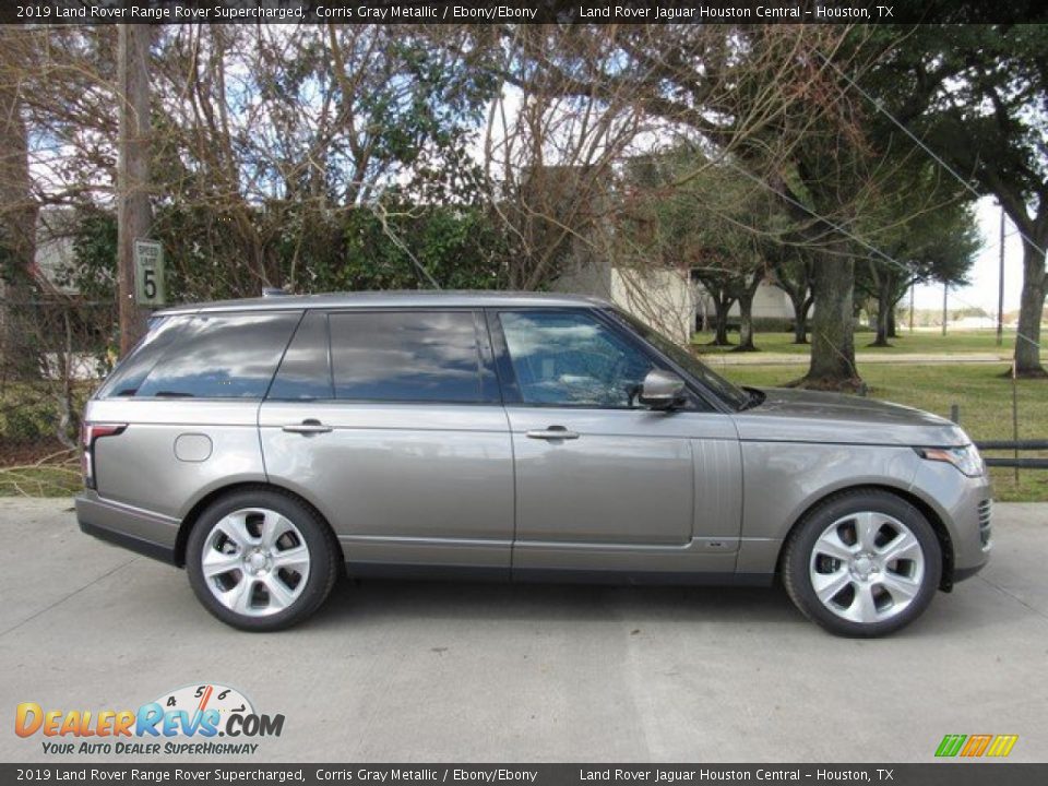 2019 Land Rover Range Rover Supercharged Corris Gray Metallic / Ebony/Ebony Photo #6