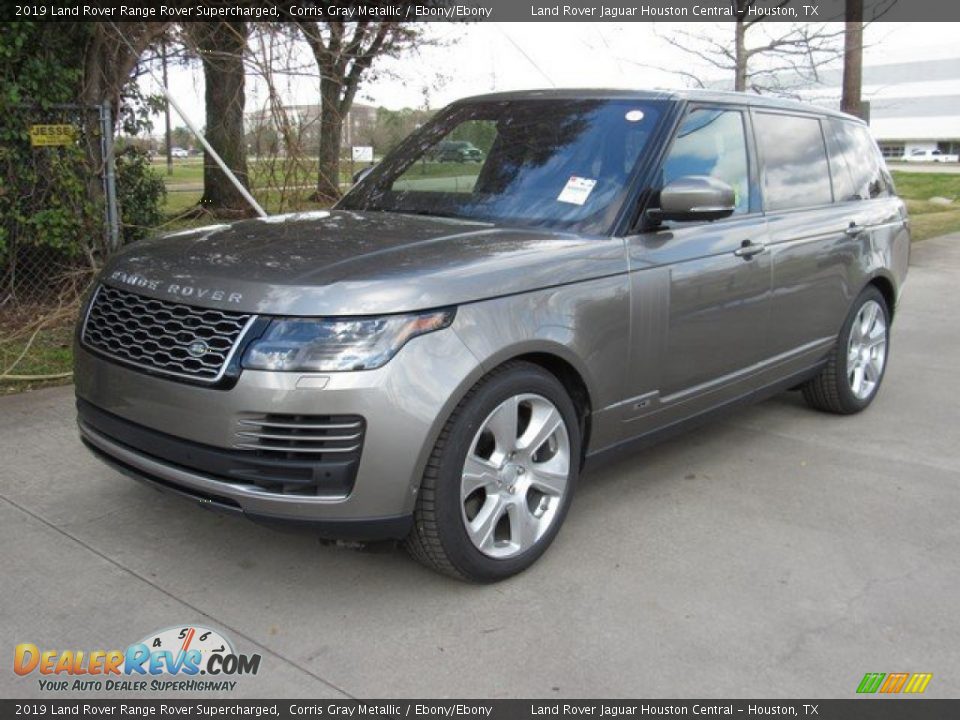 2019 Land Rover Range Rover Supercharged Corris Gray Metallic / Ebony/Ebony Photo #10