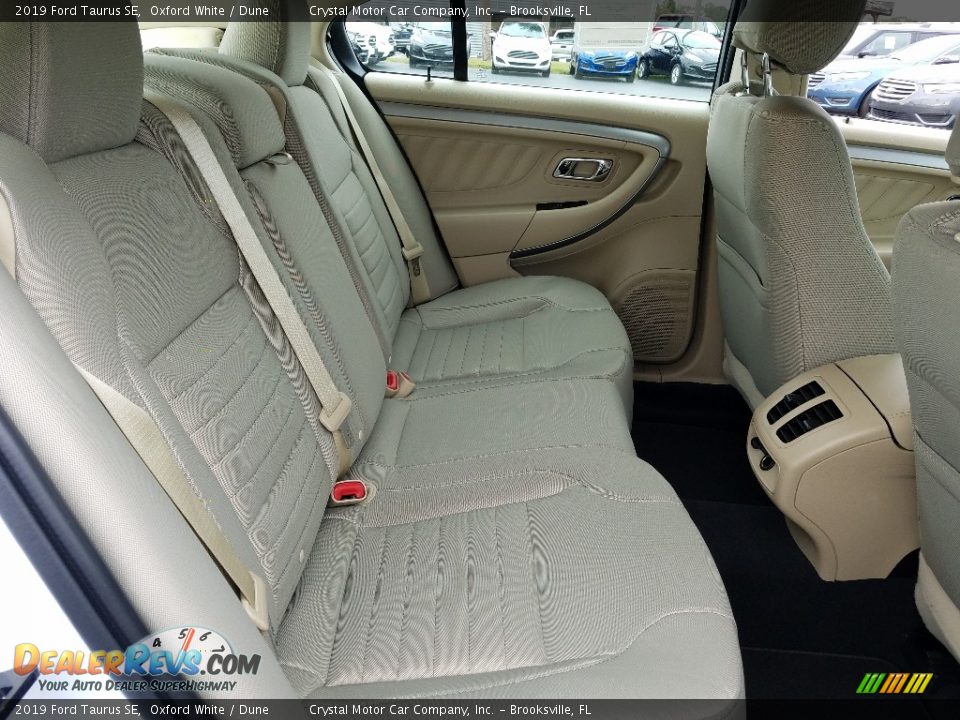 Rear Seat of 2019 Ford Taurus SE Photo #11