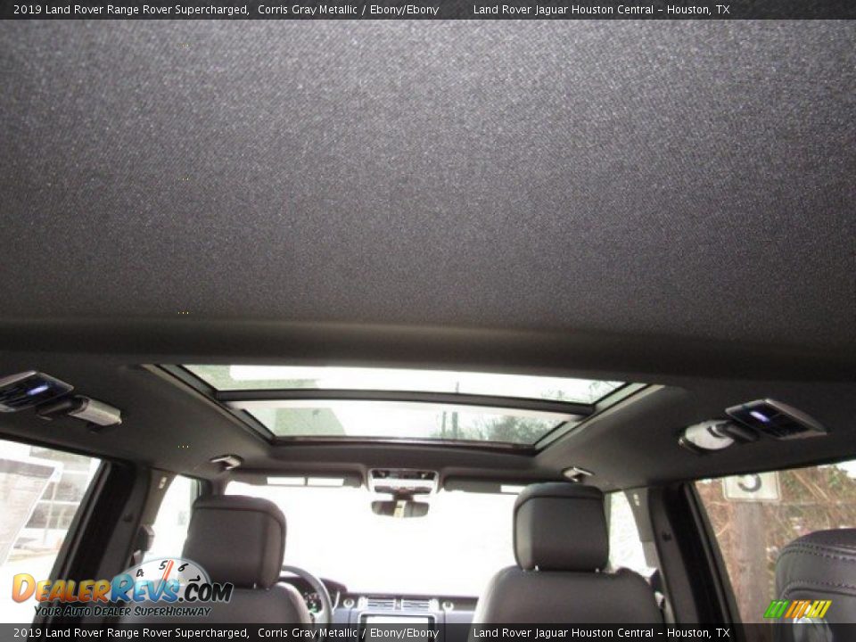 2019 Land Rover Range Rover Supercharged Corris Gray Metallic / Ebony/Ebony Photo #18
