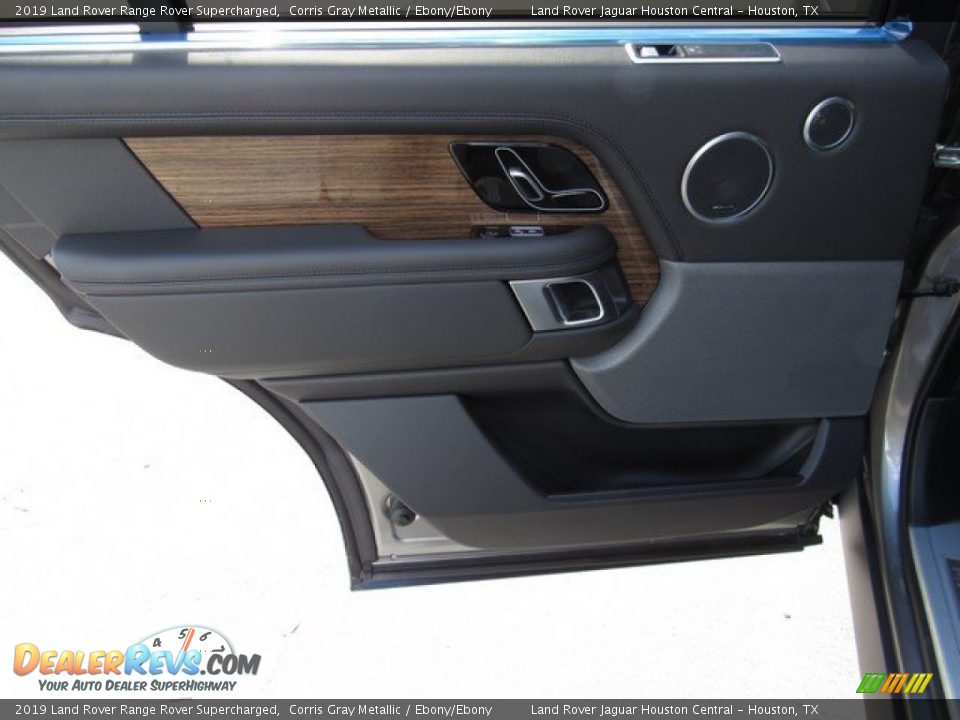 2019 Land Rover Range Rover Supercharged Corris Gray Metallic / Ebony/Ebony Photo #24