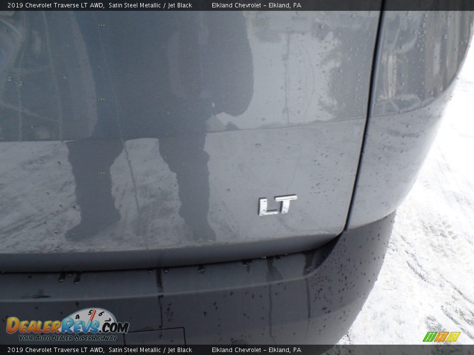 2019 Chevrolet Traverse LT AWD Satin Steel Metallic / Jet Black Photo #11