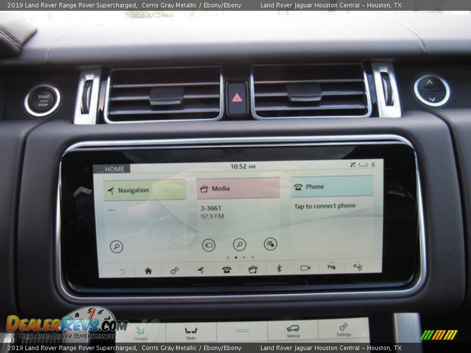 2019 Land Rover Range Rover Supercharged Corris Gray Metallic / Ebony/Ebony Photo #32