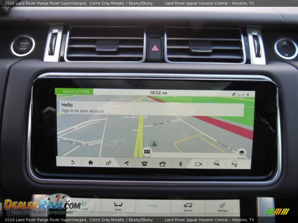 2019 Land Rover Range Rover Supercharged Corris Gray Metallic / Ebony/Ebony Photo #33