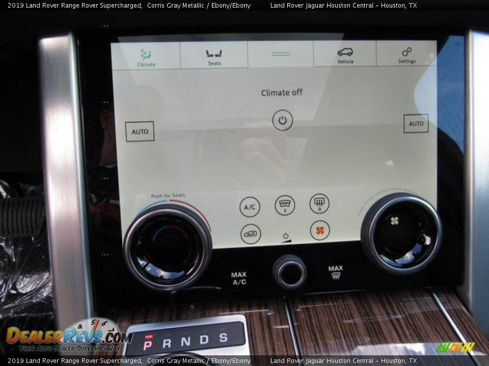 2019 Land Rover Range Rover Supercharged Corris Gray Metallic / Ebony/Ebony Photo #35
