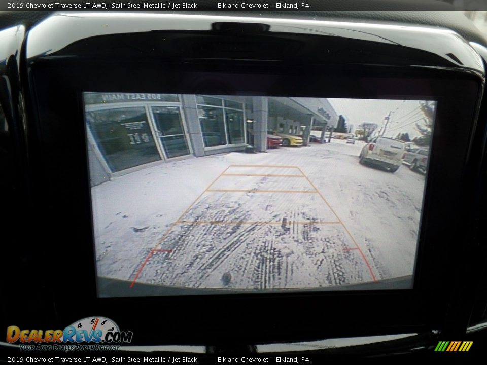 2019 Chevrolet Traverse LT AWD Satin Steel Metallic / Jet Black Photo #30