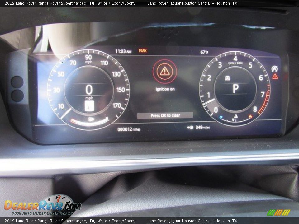 2019 Land Rover Range Rover Supercharged Fuji White / Ebony/Ebony Photo #31