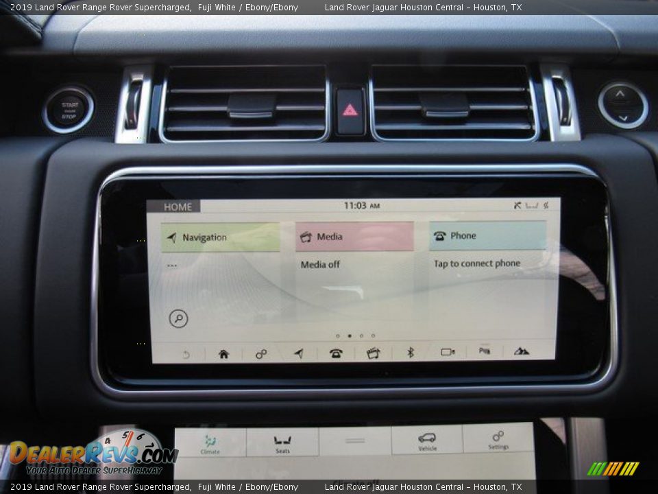 2019 Land Rover Range Rover Supercharged Fuji White / Ebony/Ebony Photo #32