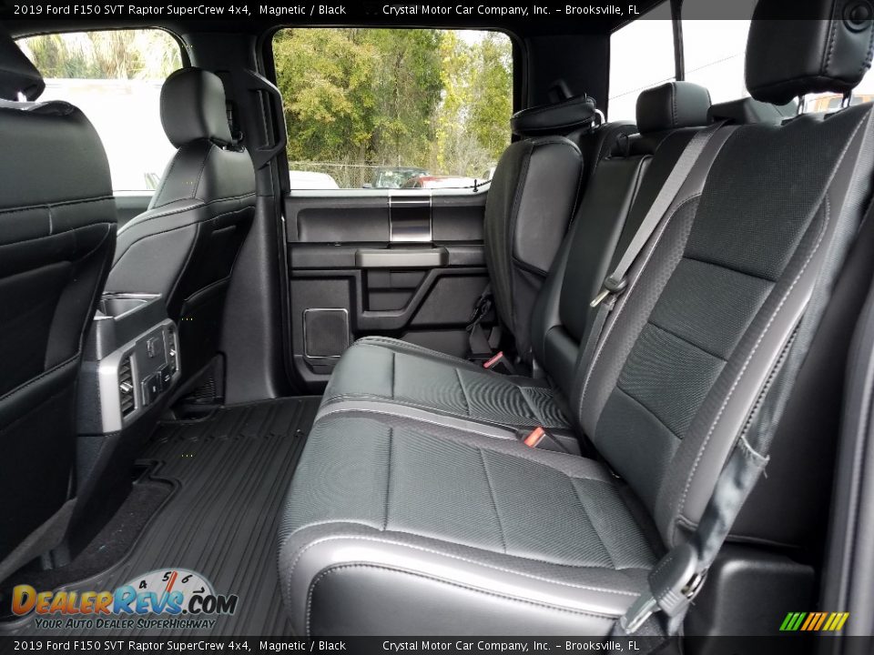 Rear Seat of 2019 Ford F150 SVT Raptor SuperCrew 4x4 Photo #10