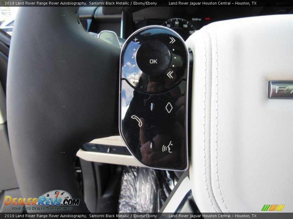 2019 Land Rover Range Rover Autobiography Santorini Black Metallic / Ebony/Ebony Photo #30