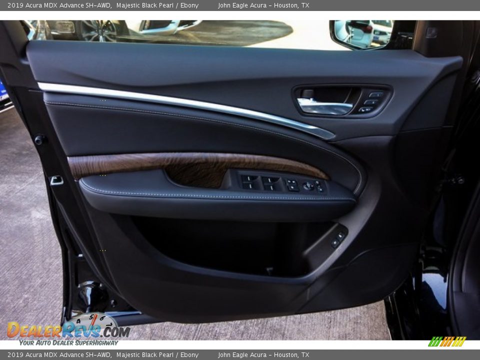 2019 Acura MDX Advance SH-AWD Majestic Black Pearl / Ebony Photo #17