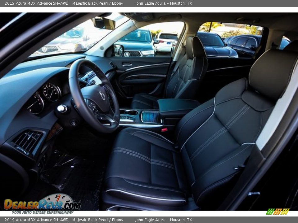 2019 Acura MDX Advance SH-AWD Majestic Black Pearl / Ebony Photo #18