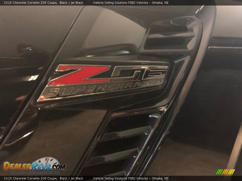 2016 Chevrolet Corvette Z06 Coupe Black / Jet Black Photo #5