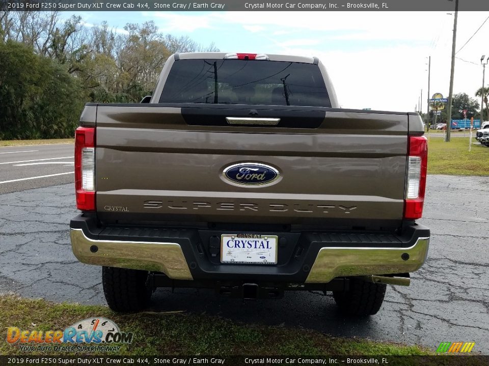 2019 Ford F250 Super Duty XLT Crew Cab 4x4 Stone Gray / Earth Gray Photo #4