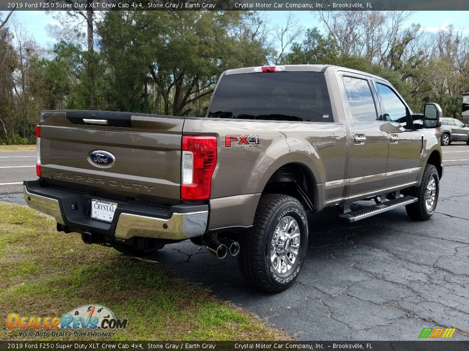 2019 Ford F250 Super Duty XLT Crew Cab 4x4 Stone Gray / Earth Gray
