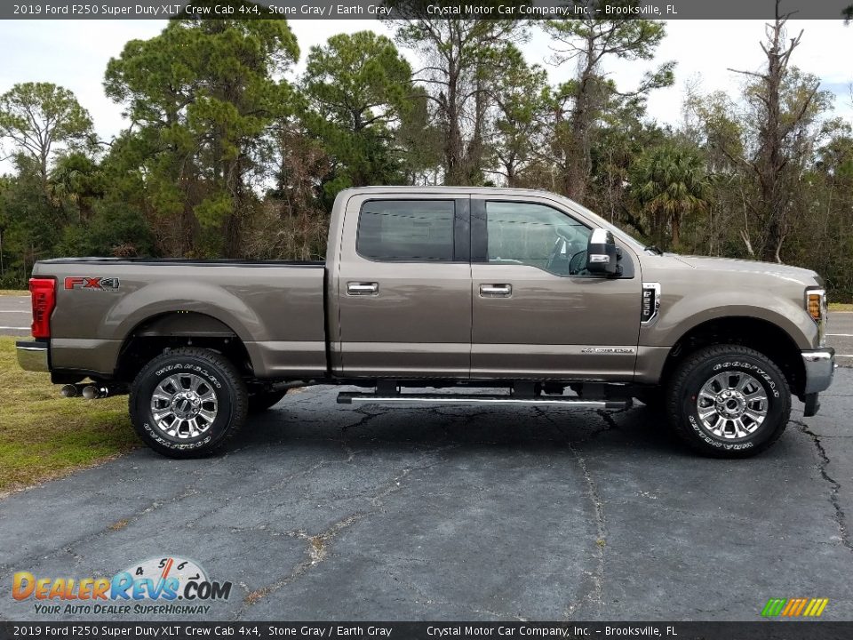 2019 Ford F250 Super Duty XLT Crew Cab 4x4 Stone Gray / Earth Gray