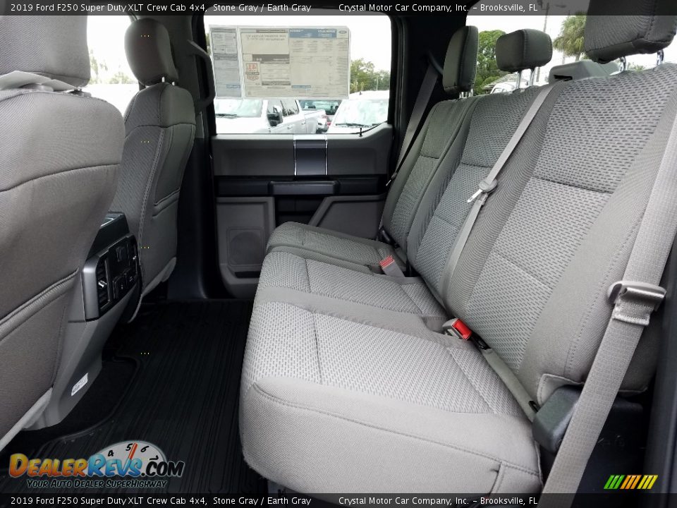 2019 Ford F250 Super Duty XLT Crew Cab 4x4 Stone Gray / Earth Gray Photo #10