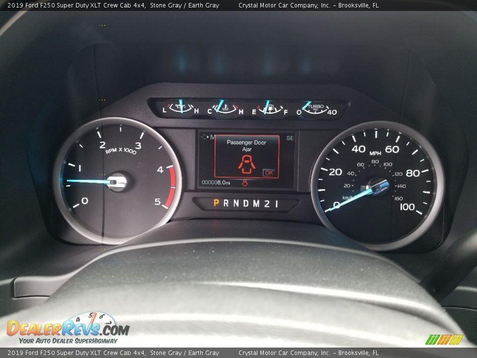 2019 Ford F250 Super Duty XLT Crew Cab 4x4 Stone Gray / Earth Gray Photo #14
