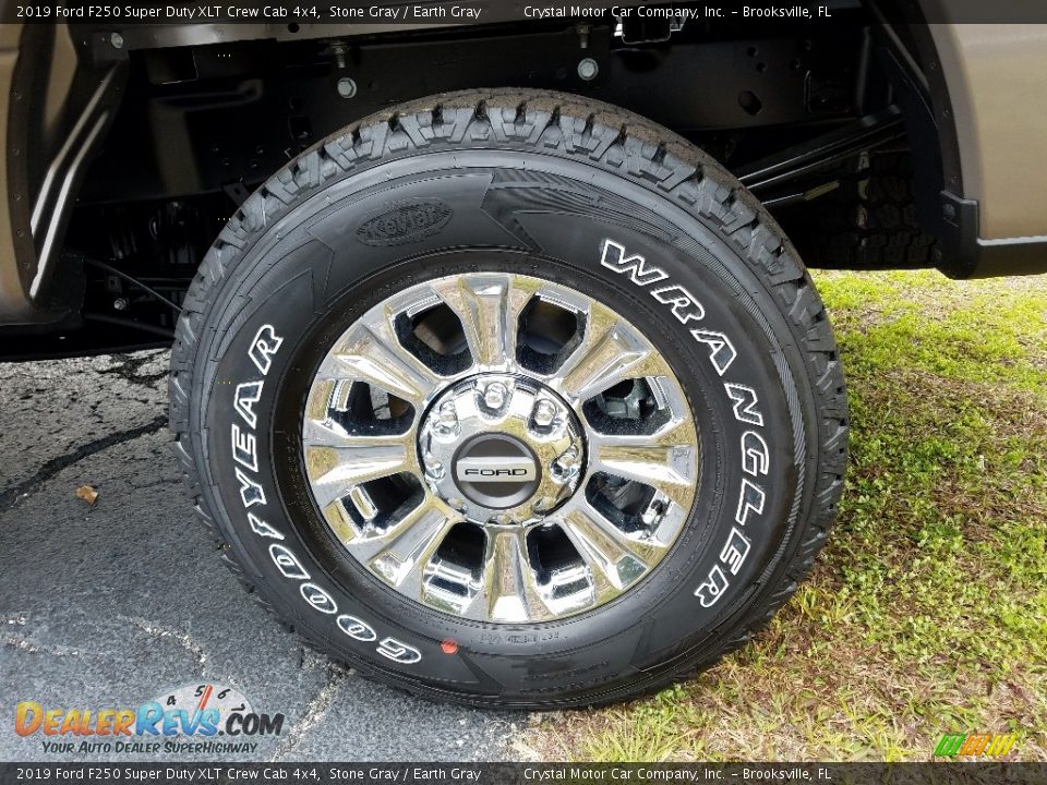 2019 Ford F250 Super Duty XLT Crew Cab 4x4 Stone Gray / Earth Gray Photo #20