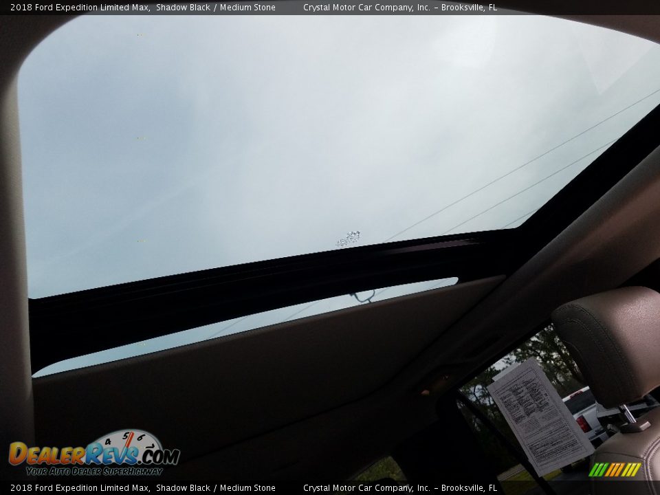 2018 Ford Expedition Limited Max Shadow Black / Medium Stone Photo #19