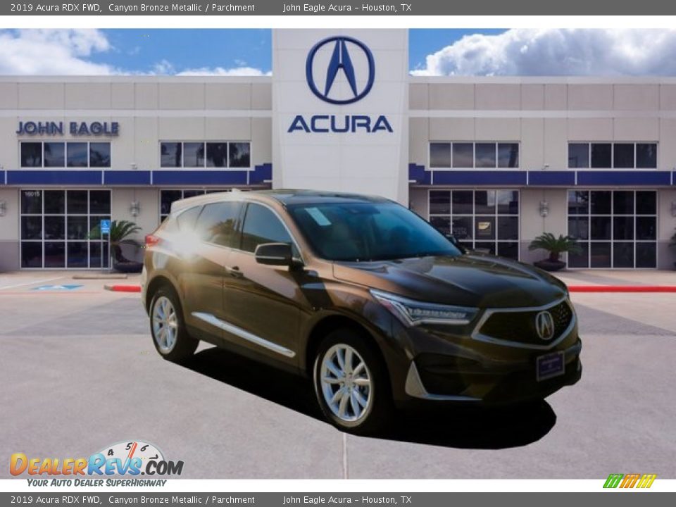 2019 Acura RDX FWD Canyon Bronze Metallic / Parchment Photo #1