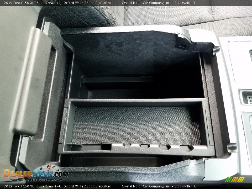 2019 Ford F150 XLT SuperCrew 4x4 Oxford White / Sport Black/Red Photo #18