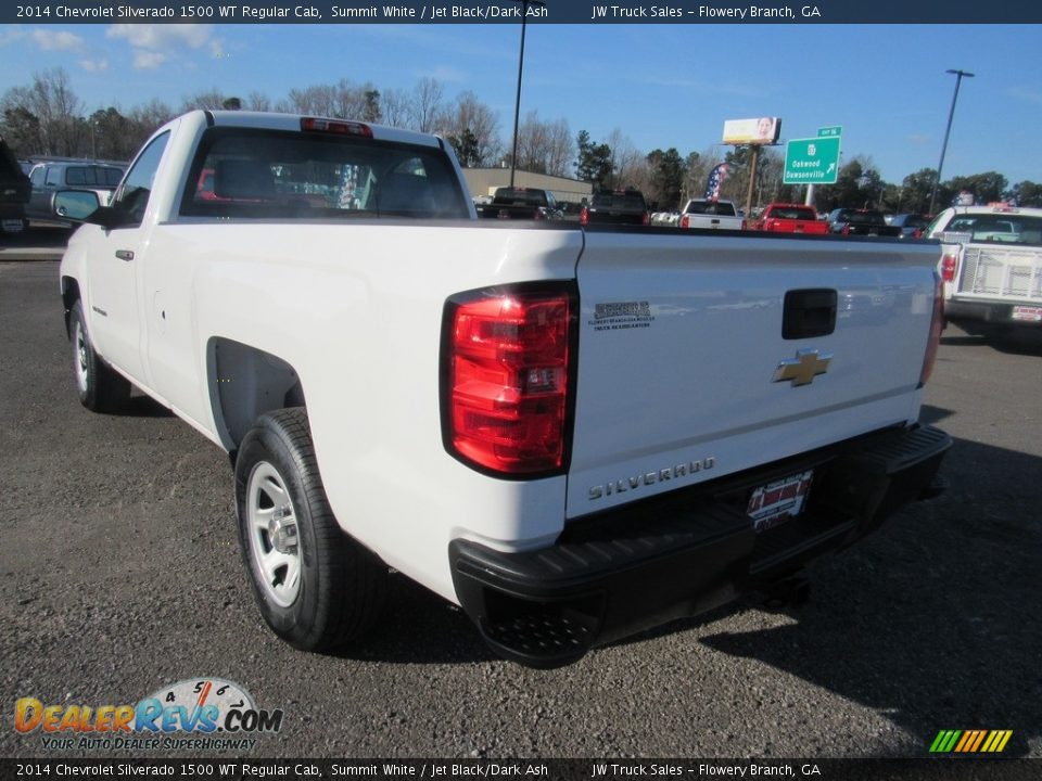 2014 Chevrolet Silverado 1500 WT Regular Cab Summit White / Jet Black/Dark Ash Photo #3