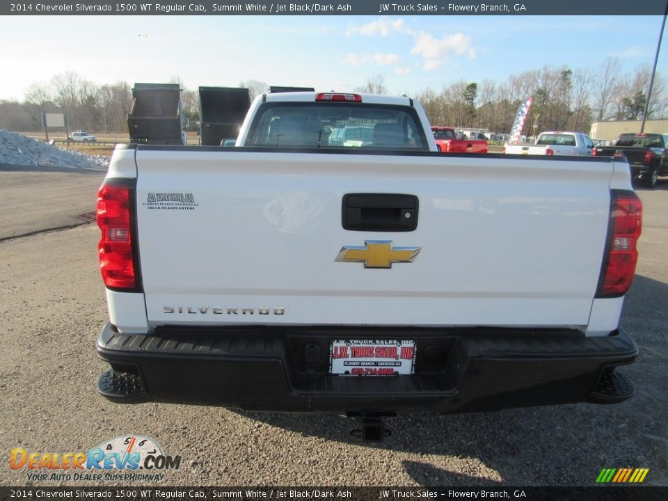 2014 Chevrolet Silverado 1500 WT Regular Cab Summit White / Jet Black/Dark Ash Photo #4