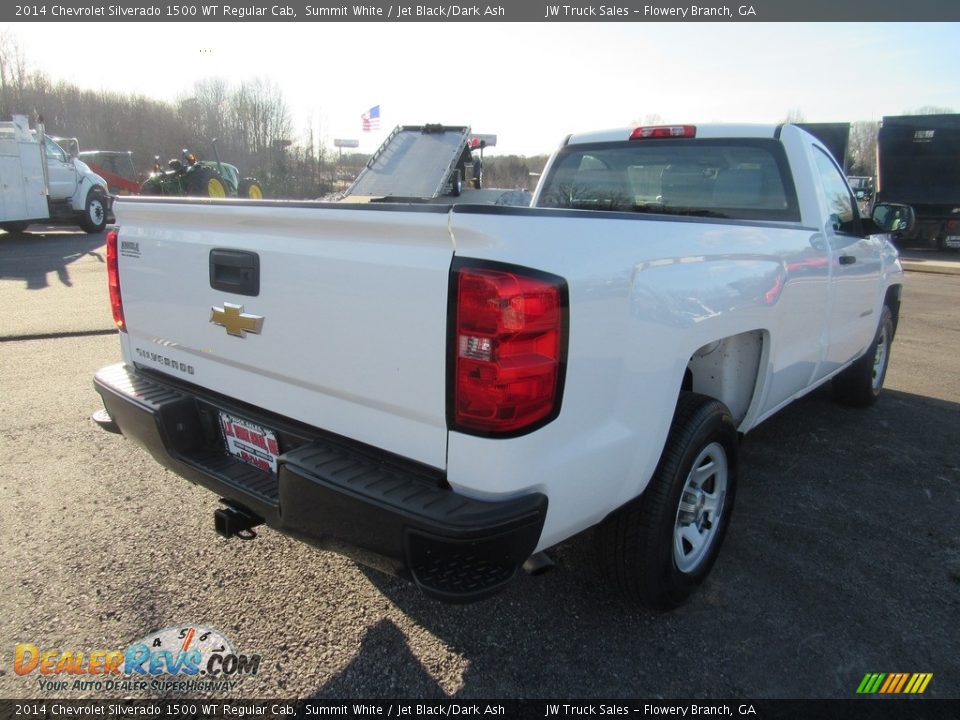 2014 Chevrolet Silverado 1500 WT Regular Cab Summit White / Jet Black/Dark Ash Photo #5