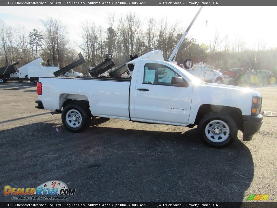 2014 Chevrolet Silverado 1500 WT Regular Cab Summit White / Jet Black/Dark Ash Photo #6