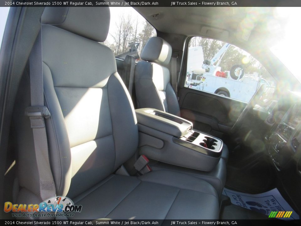 2014 Chevrolet Silverado 1500 WT Regular Cab Summit White / Jet Black/Dark Ash Photo #10
