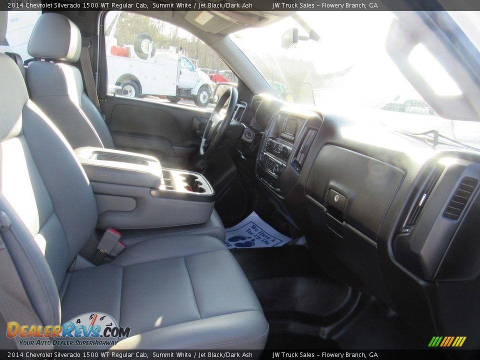 2014 Chevrolet Silverado 1500 WT Regular Cab Summit White / Jet Black/Dark Ash Photo #11