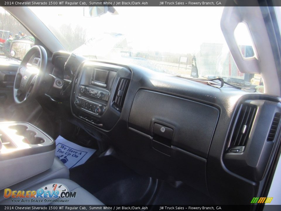 2014 Chevrolet Silverado 1500 WT Regular Cab Summit White / Jet Black/Dark Ash Photo #12