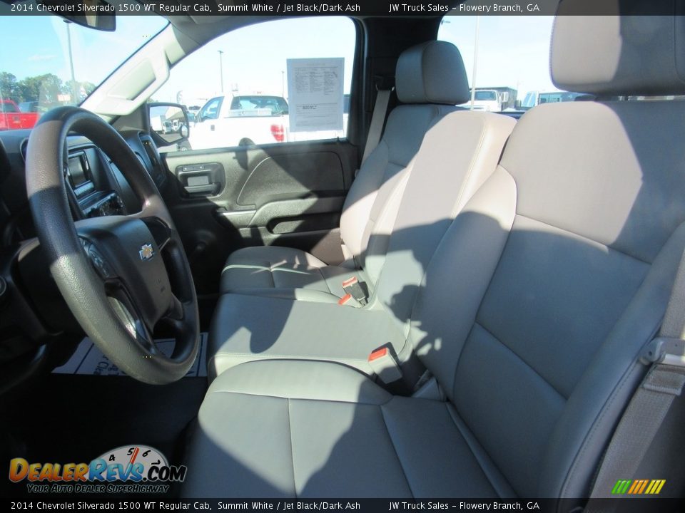 2014 Chevrolet Silverado 1500 WT Regular Cab Summit White / Jet Black/Dark Ash Photo #14