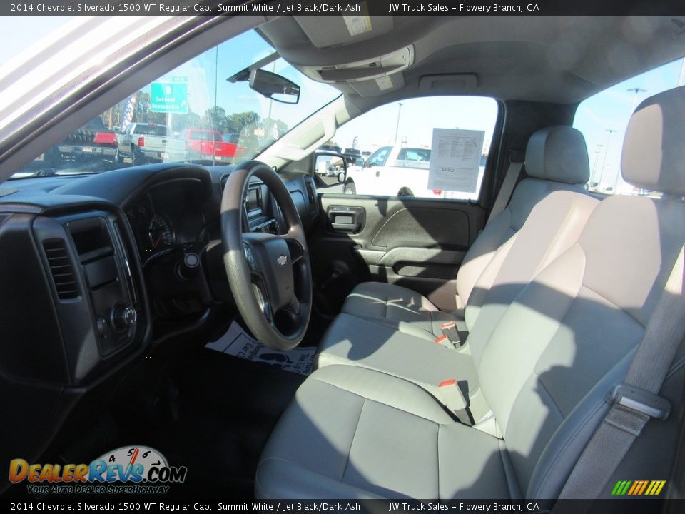 2014 Chevrolet Silverado 1500 WT Regular Cab Summit White / Jet Black/Dark Ash Photo #15