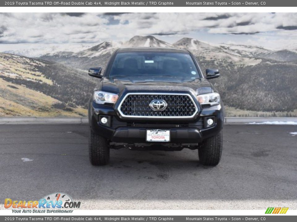 2019 Toyota Tacoma TRD Off-Road Double Cab 4x4 Midnight Black Metallic / TRD Graphite Photo #2