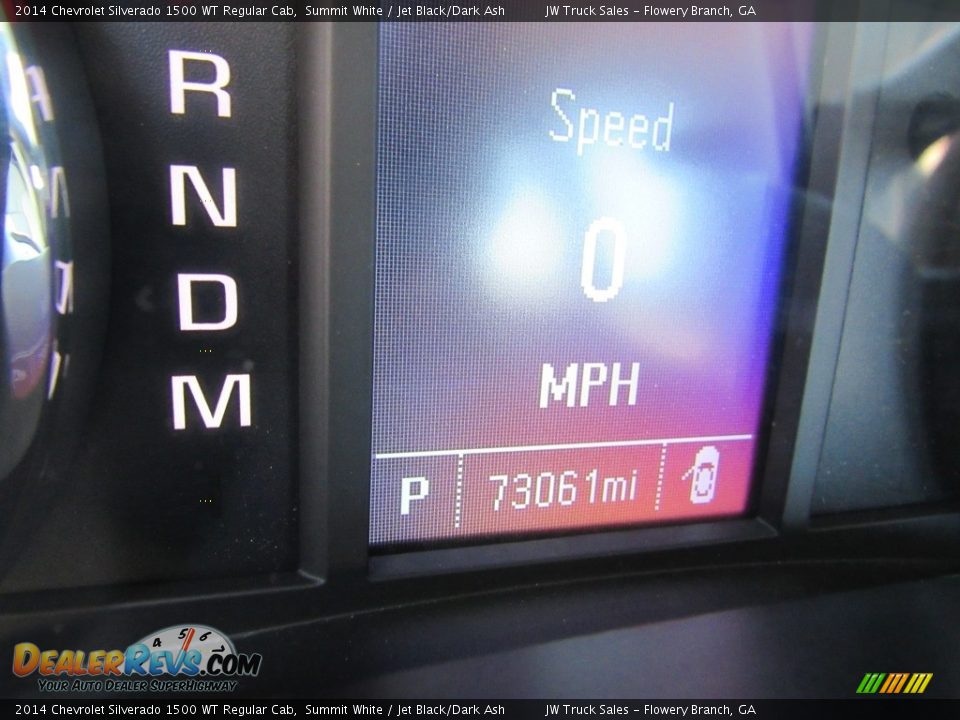 2014 Chevrolet Silverado 1500 WT Regular Cab Summit White / Jet Black/Dark Ash Photo #18