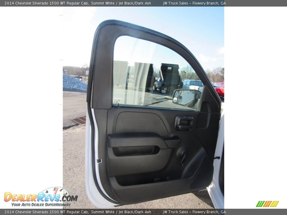 2014 Chevrolet Silverado 1500 WT Regular Cab Summit White / Jet Black/Dark Ash Photo #19