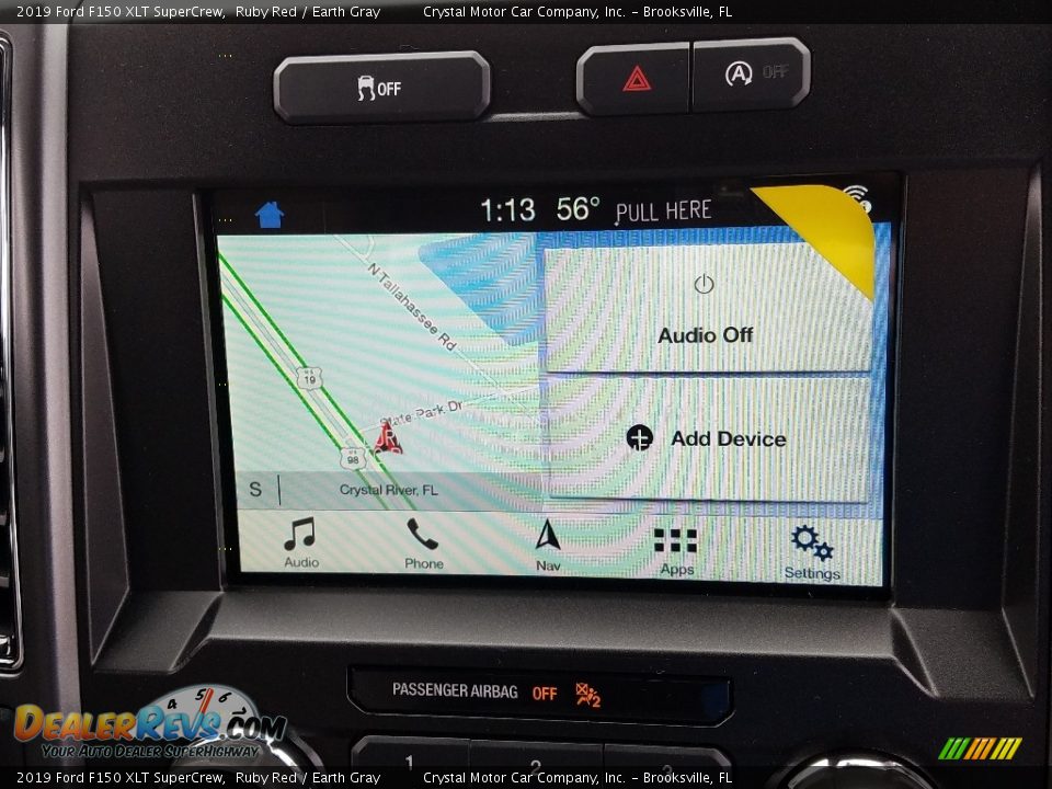 2019 Ford F150 XLT SuperCrew Ruby Red / Earth Gray Photo #15